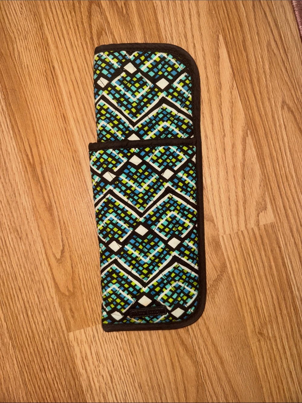 Vera Bradley Hair Styling Hot Tools Carrier Curling Iron Straightener Case